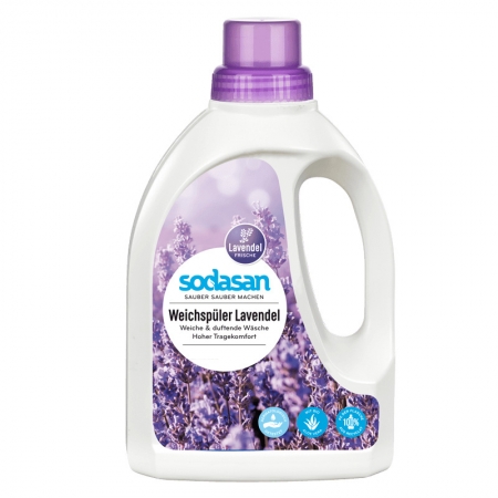 Sodasan Ekologiczny płyn do płukania Lawendowy 750ml (21 prań)
